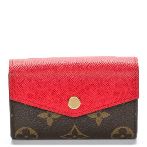 louis vuitton monogram sarah multicartes|LOUIS VUITTON Monogram Sarah Multicartes Coquelicot.